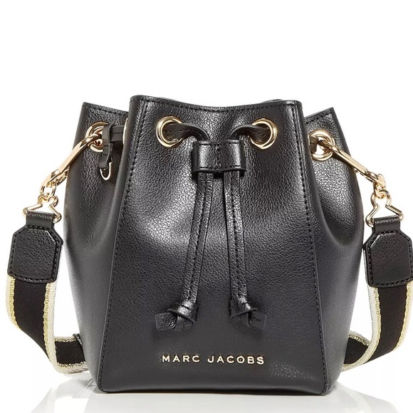 Authentic THE MARC JACOBS Leather Drawstring bucket bag - Picture 9 of 16